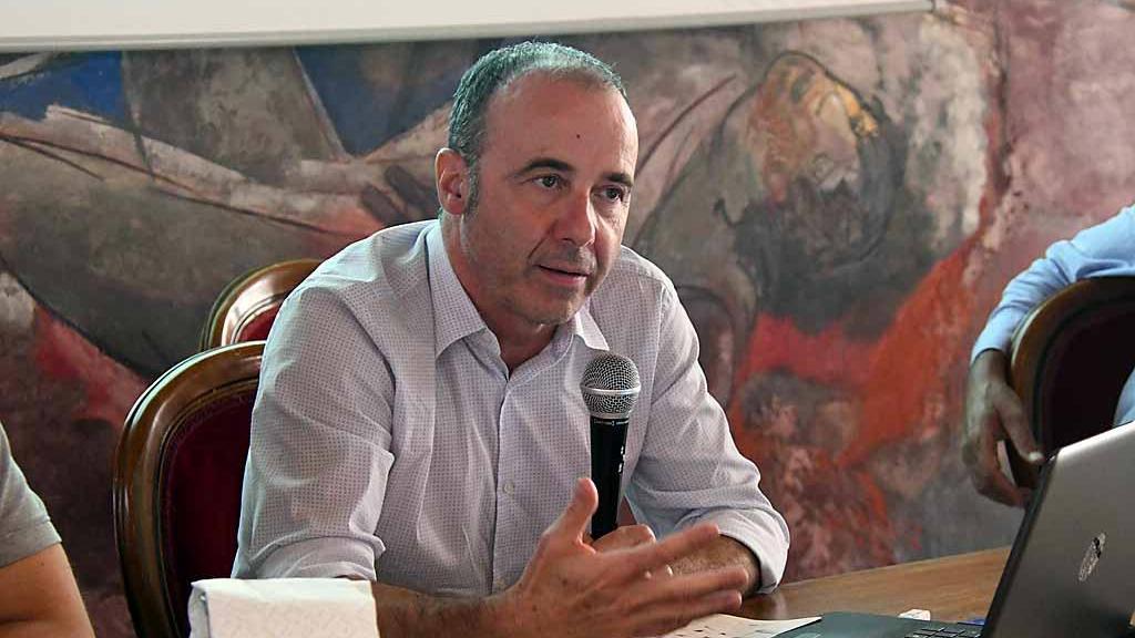 L'architetto Roberto Vezzosi