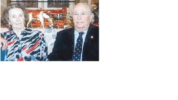 Gastone Lazzoni di Deusi con la moglie Roberta