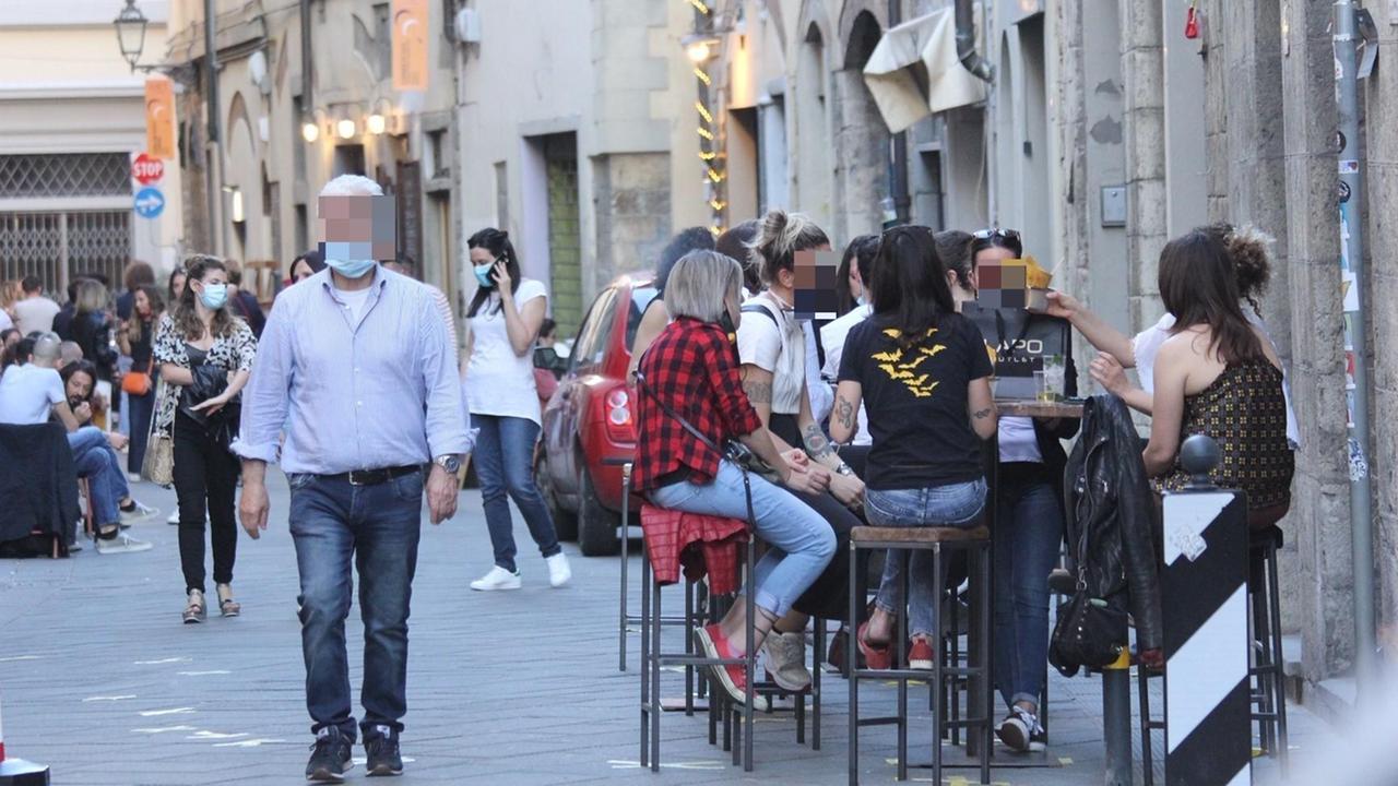 La movida di questi giorni in centro
