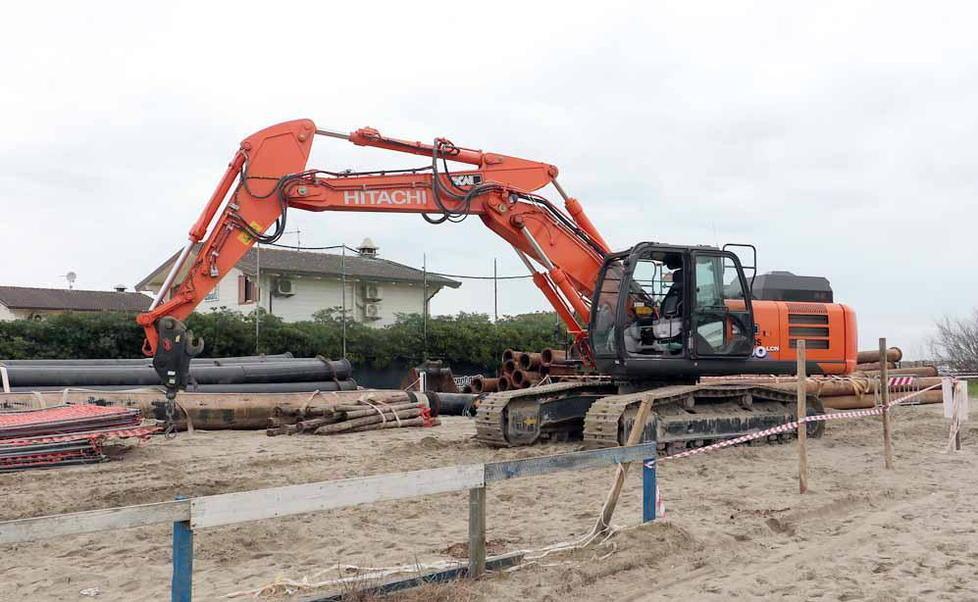 Ripascimento a Poveromo lo stop ai cantieri fissato al 7 