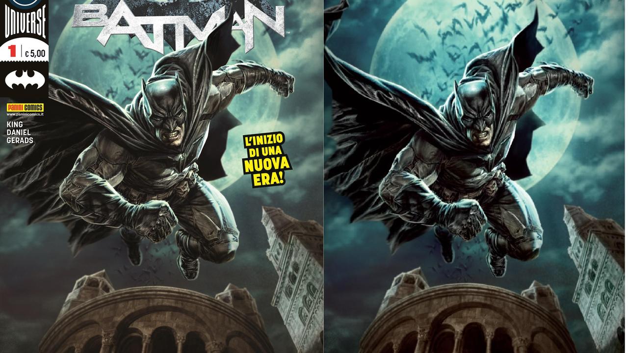 Modena. Batman si lancia in volo dalla Ghirlandina: debuttano i Dc Comics