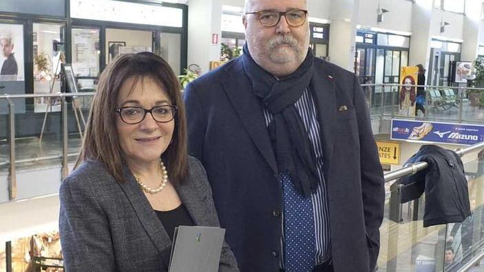 Gina Giani con Roberto Naldi