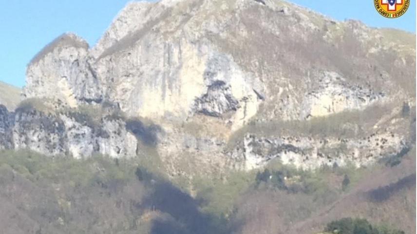 Cade durante l’arrampicata Paura per un trentaquattrenne