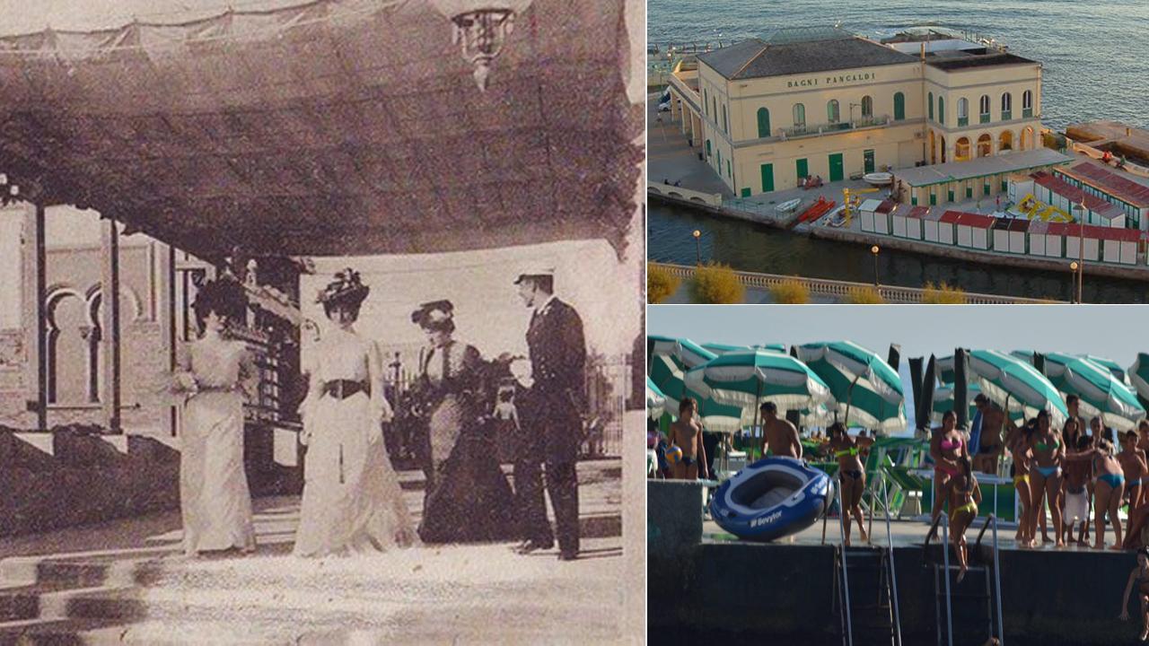 A Livorno si rinuncia agli ombrelloni: tornano le tende come nella Belle Époque 