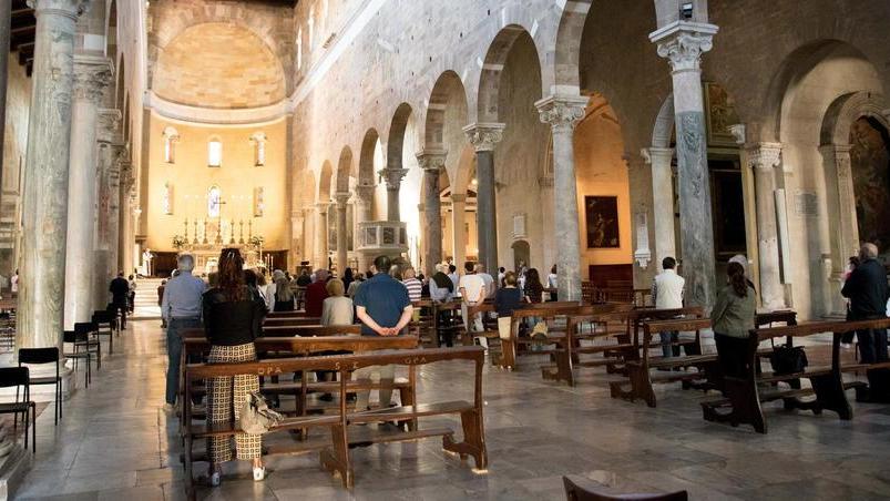La Chiesa lucchese post-Covid è ripartita con 299 messe