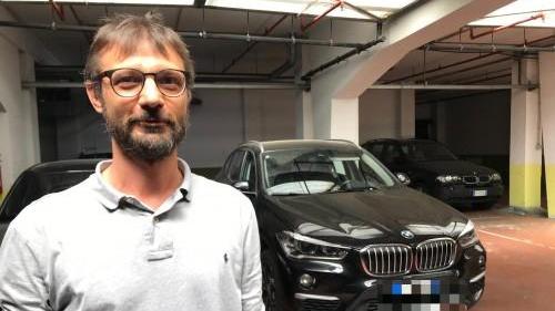 Marco Zilianti gestore del garage San Giorgio. Dopo mezzo secolo di vita da venerdì il parcheggio privato resterà chiuso (foto Batavia)