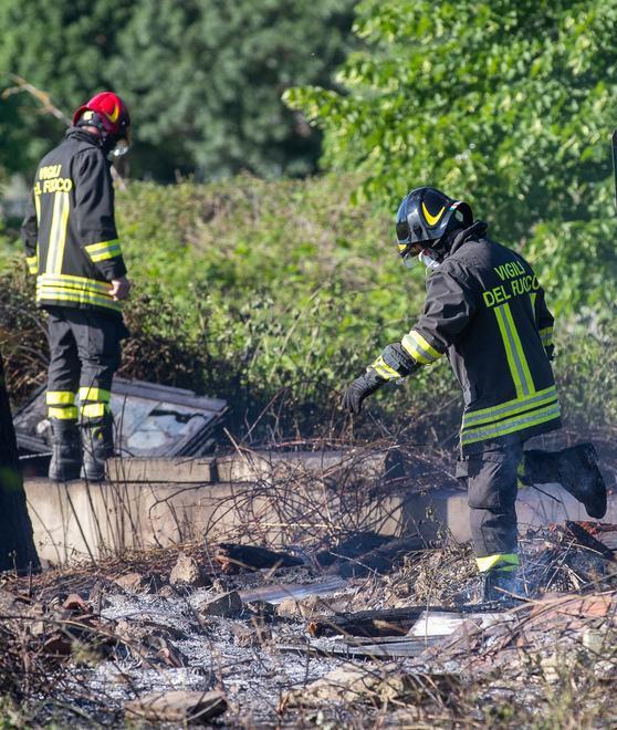 Incendio nella discarica L’area sarà bonificata 