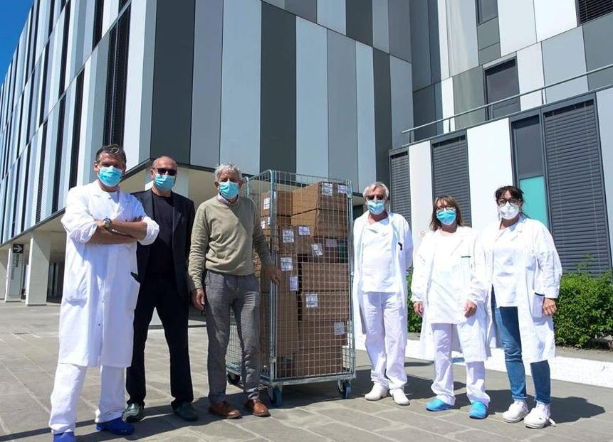 800 gel idroalcolici maxi donazione all’Asl