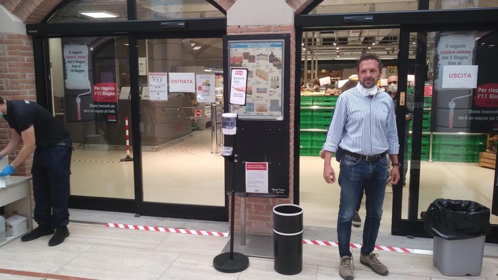Lavori già in corso alla Coop