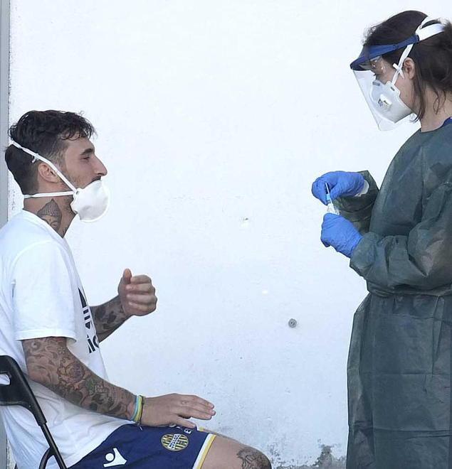 Tutti a fare il tampone ma è stato bellissimo rivederli finalmente all’Arena 