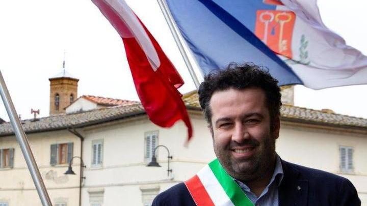 Il sindaco di Montespertoli Alessio Mugnaini