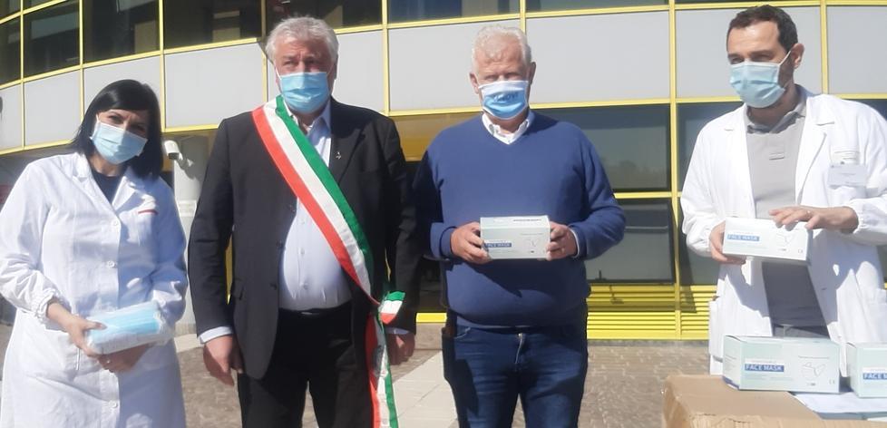 Annovi ha donato 10mila mascherine all’ospedale 