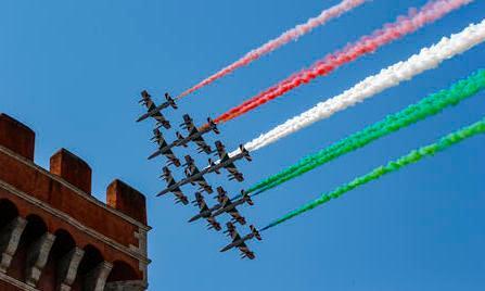 Oggi a Cagliari le Frecce tricolori