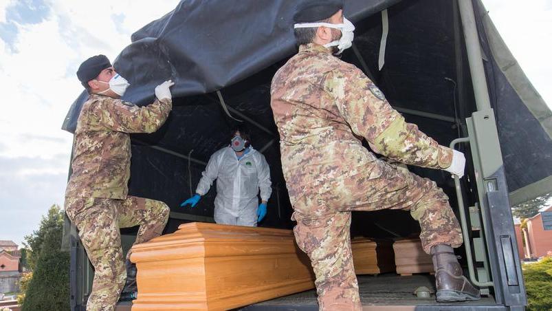 Nella martoriata Argenta una messa per i 35 morti