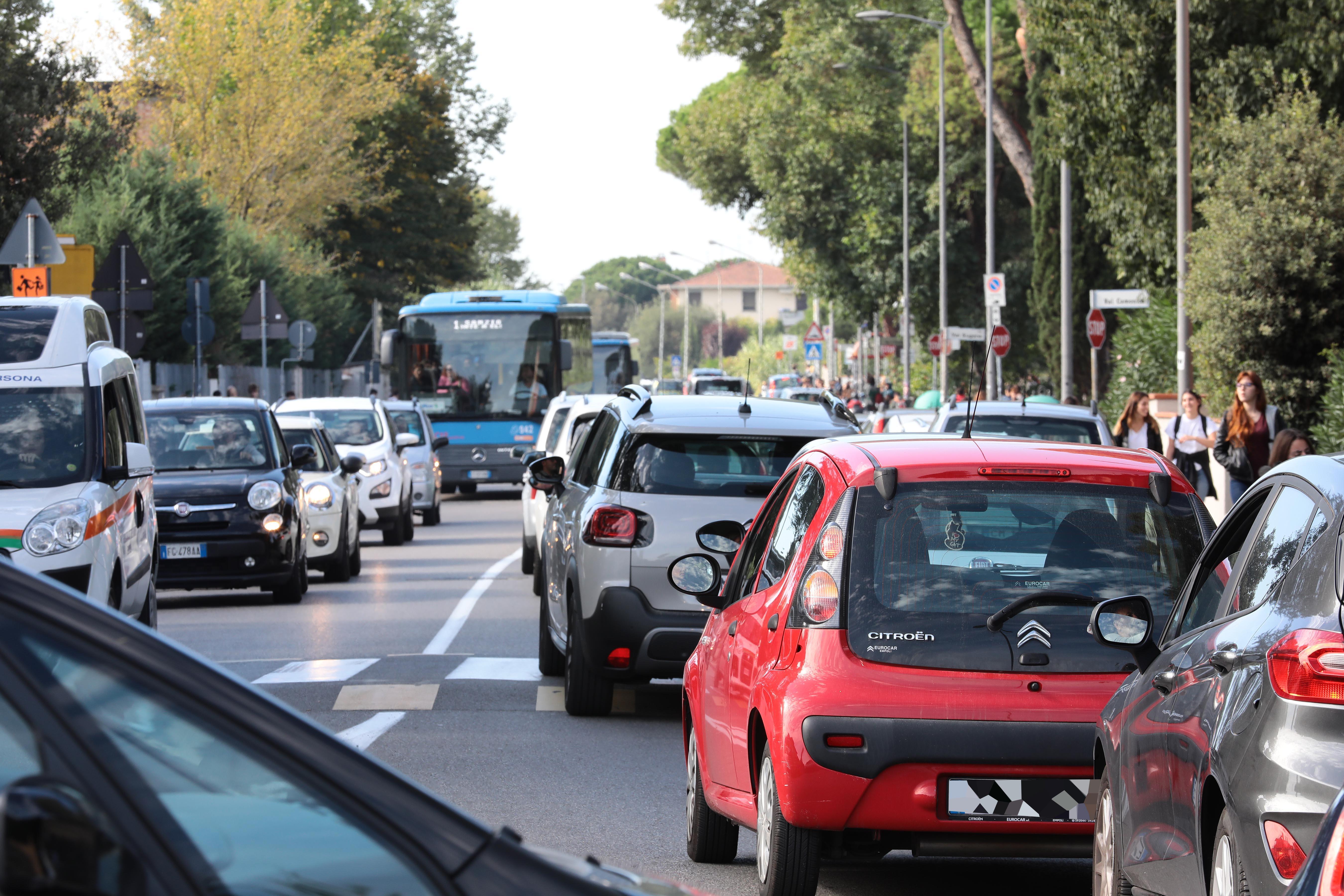 Più auto in giro e più chilometri percorsi ma non c’è stata l’impennata del traffico 
