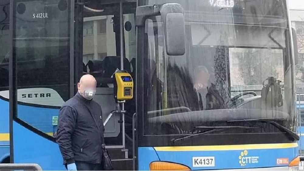 Un bus di Ctt nord