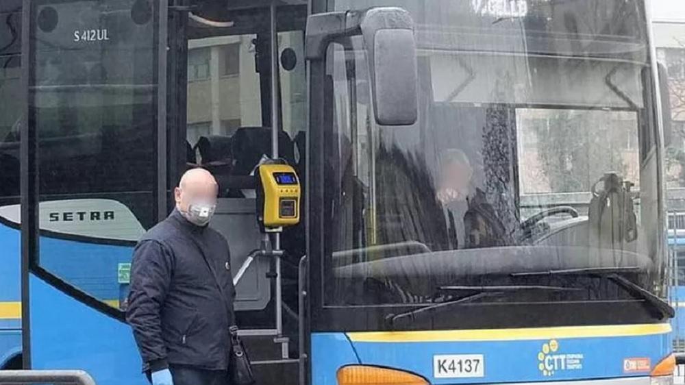 Un bus di Ctt nord