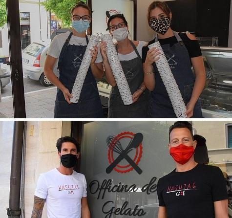 Hashtag Cafè apre la gelateria Da oggi c’è una nuova Officina 