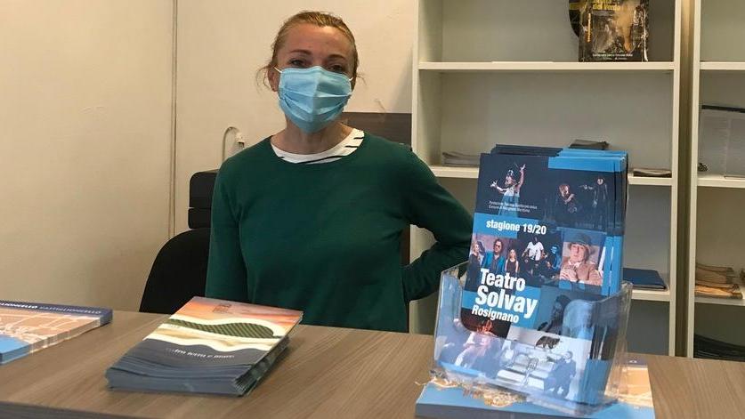 Patrizia Pallini nell'Ufficio turistico