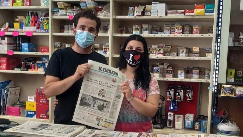L’edicola che ha aiutato Pozzi a superare il periodo più duro