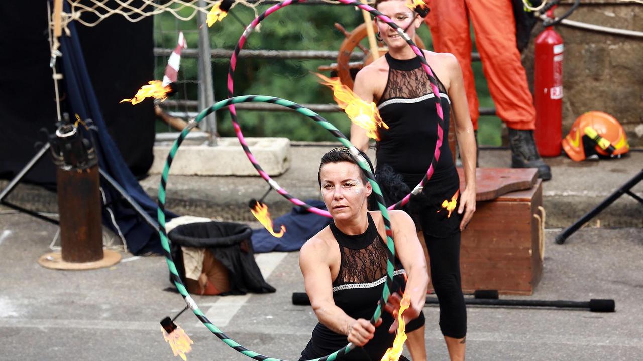 Un momento di una passata edizione della Festa dell'Unicorno a Vinci (foto Carlo Sestini)