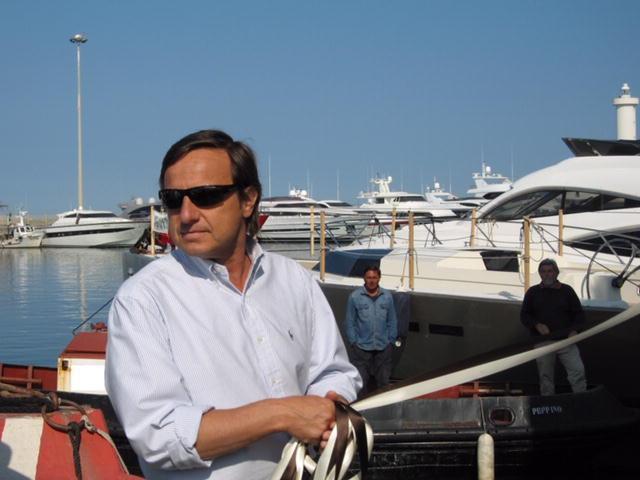 Antonio Santella, di Marina di Carrara, vice presidente dei Cantieri Sanlorenzo
