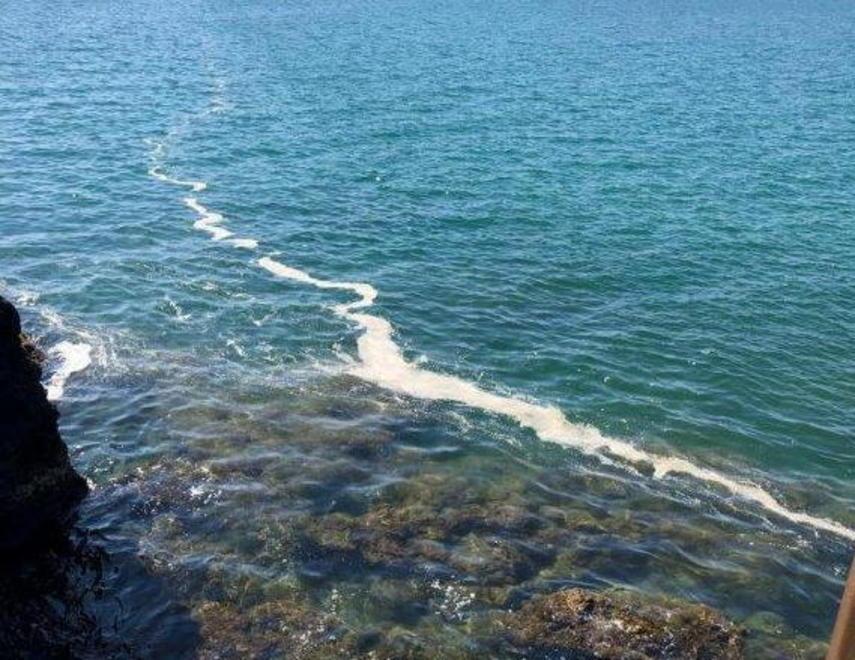 Mare assediato dai liquami Ora c’è un esposto alla Procura 