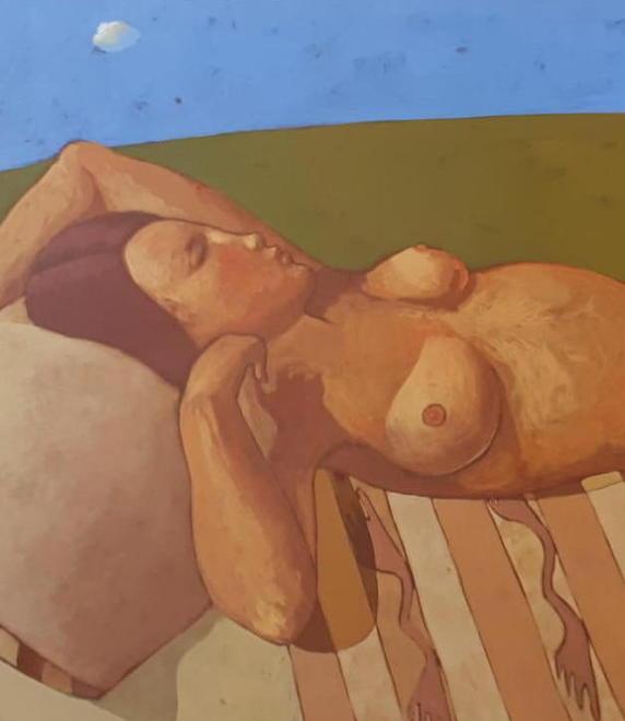 Omaggio a Modigliani e ai suoi celebri nudi con le opere di Manzella