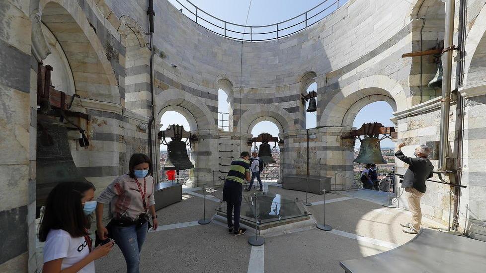 In 20 salgono sulla Torre: così il cuore della città ha ricominciato a battere