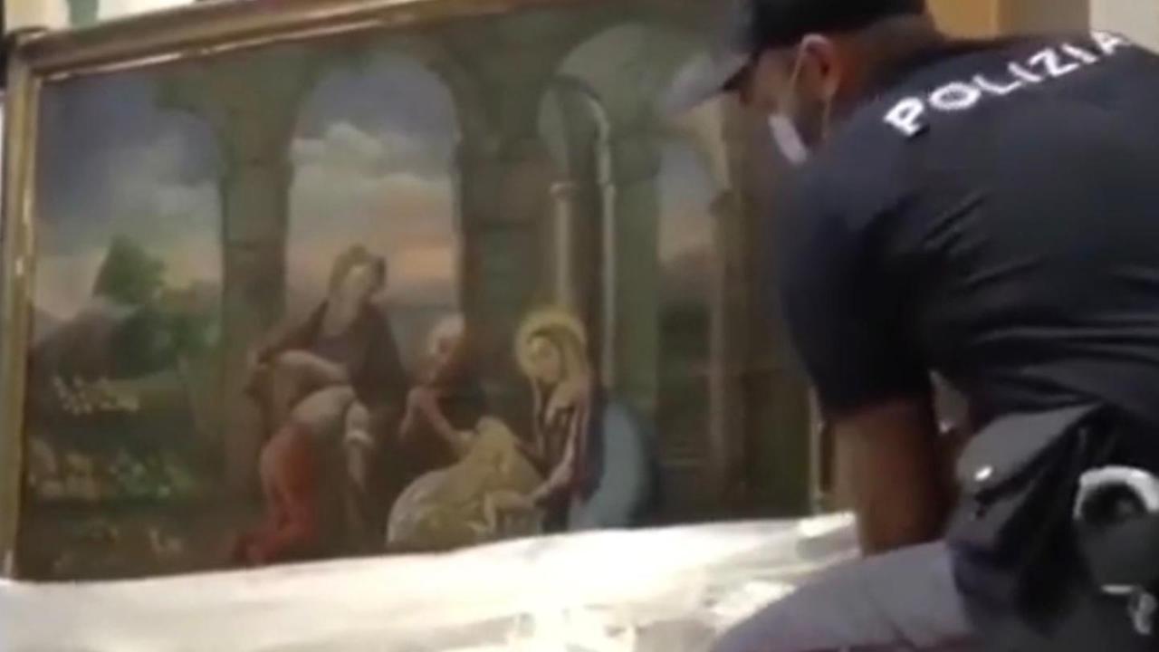 Due opere d’arte rubate la polizia ferma un 32enne 