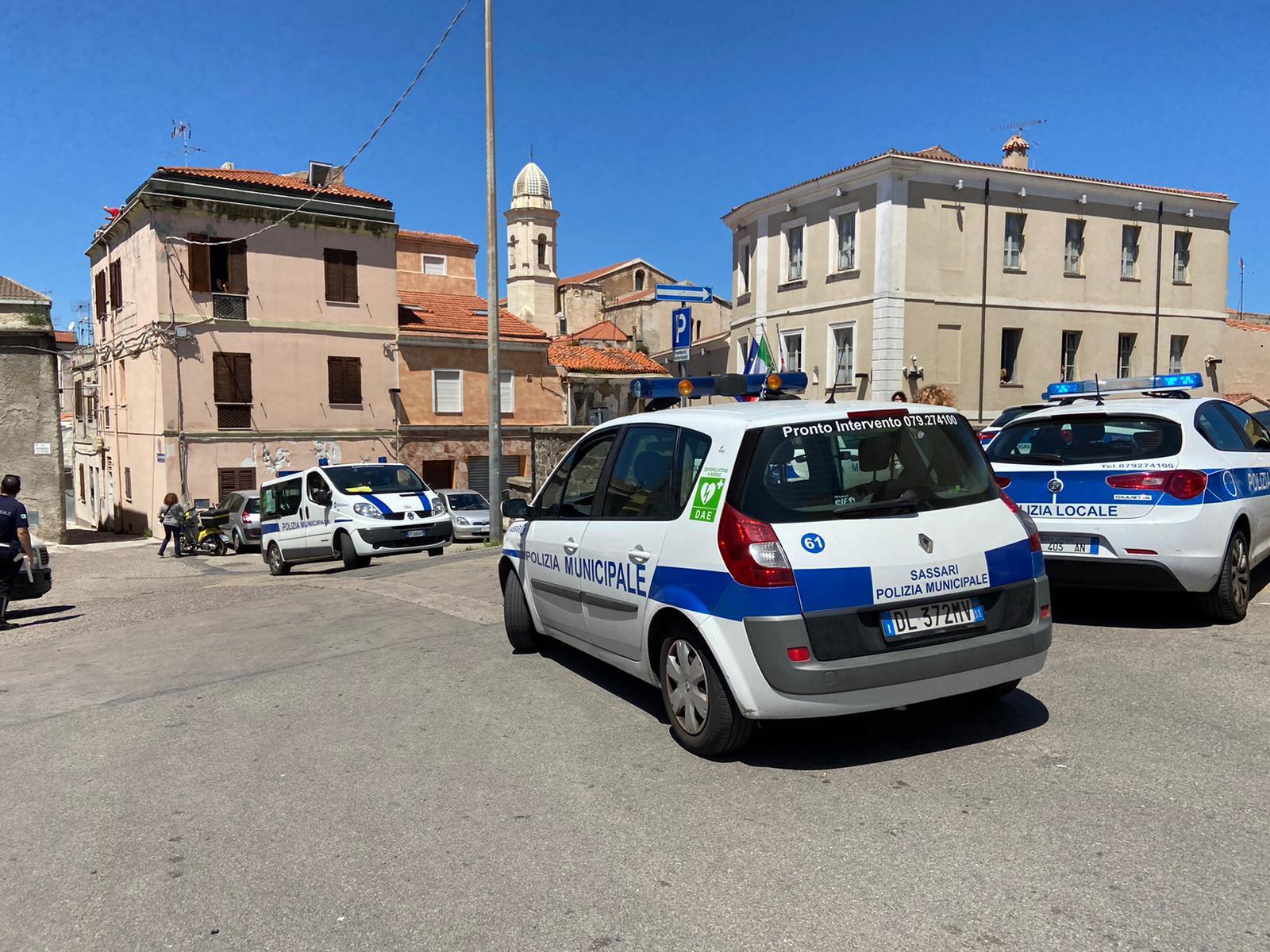 Pattuglie della polizia locale, immagine di repertorio