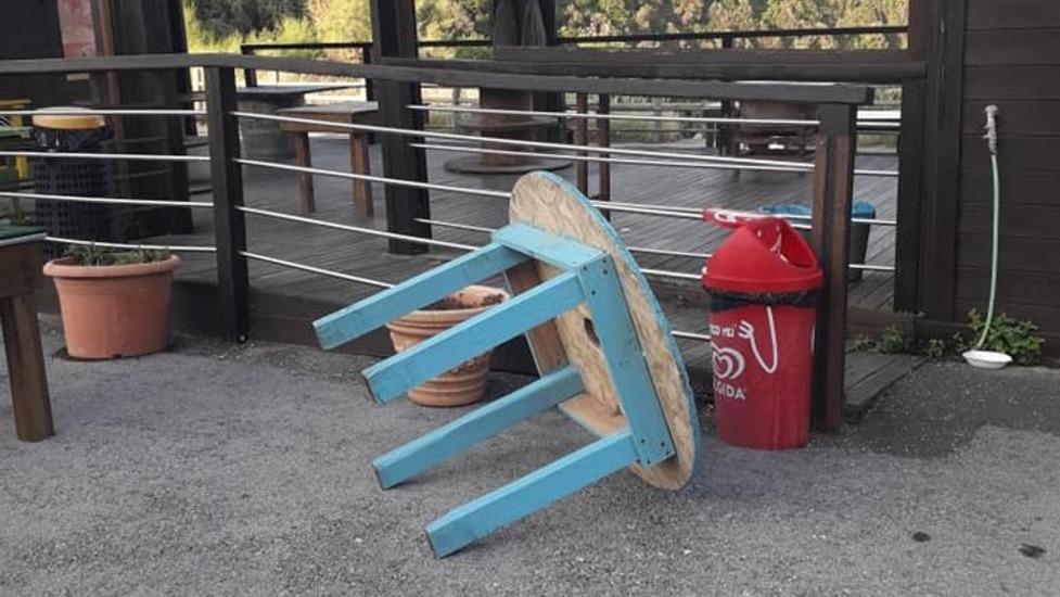 Il Gattarossa oltrebar nel mirino dei vandali