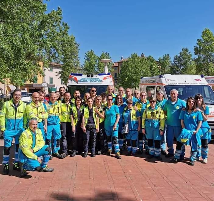 Ambulanza infermieristica un anno di lavoro in Valdera 