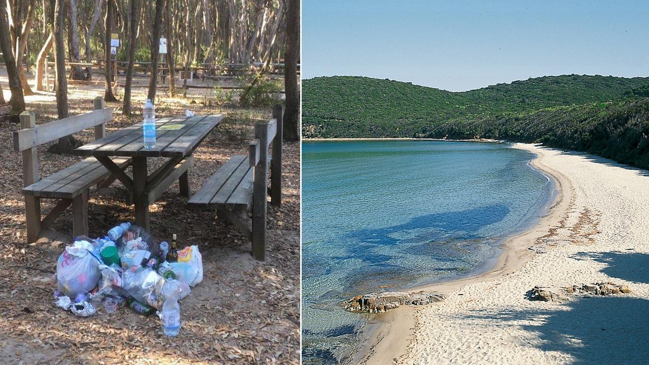 Cala violina, sporcizia abbandonata. La sindaca s'infuria: "Norme ancora più rigide per accedere alla spiaggia"