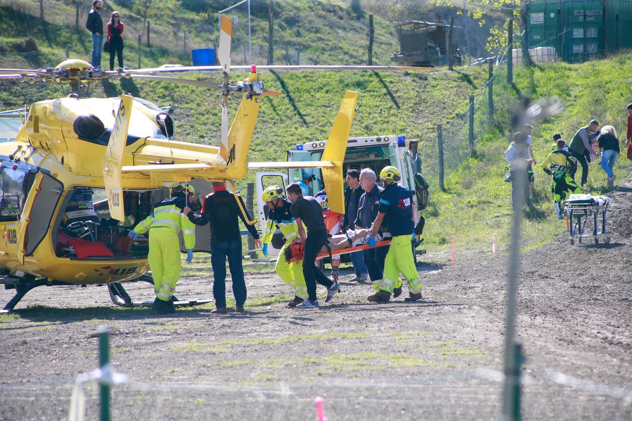 Savignano, incidente sulla pista di motocross: ferito sedicenne