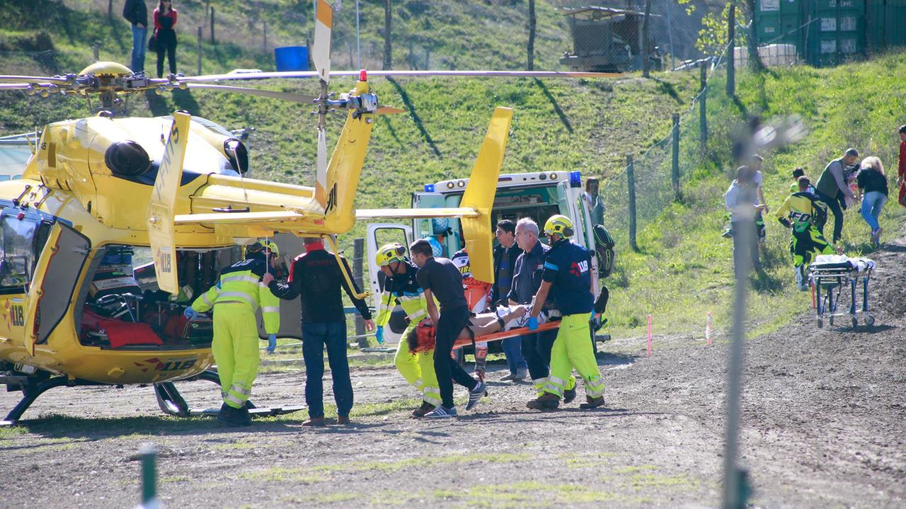 Savignano, incidente sulla pista di motocross: ferito sedicenne