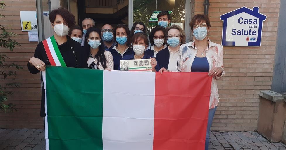 Tricolore nei distretti sanitari