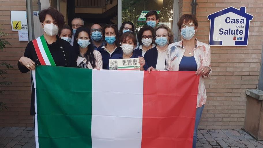 Tricolore nei distretti sanitari