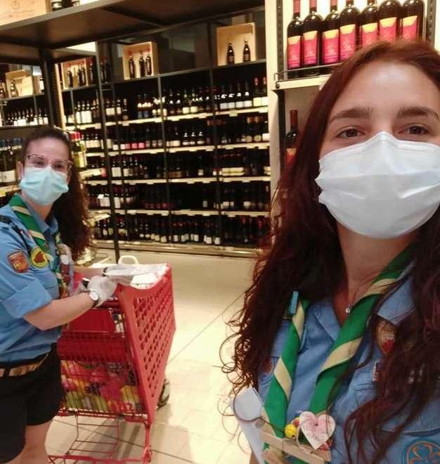 Ferrara, gli scout e la “fase 2”: la spesa a domicilio non si ferma 