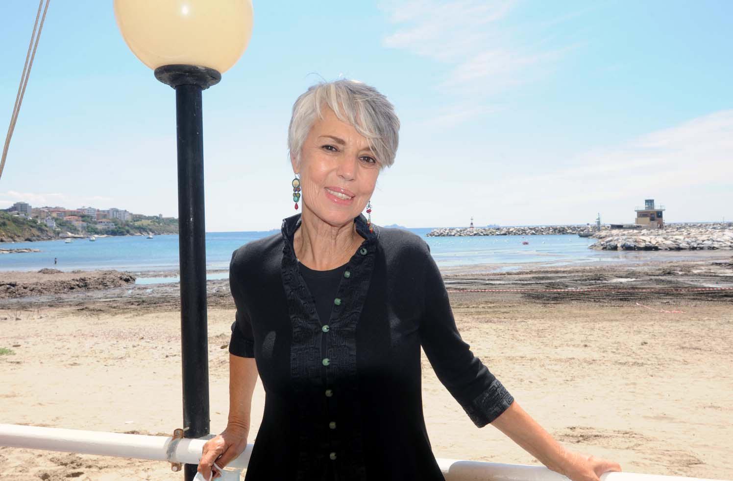 La ex campionessa olimpica di nuoto Novella calligaris, ora giornalista Rai (foto Paolo Barlettani)