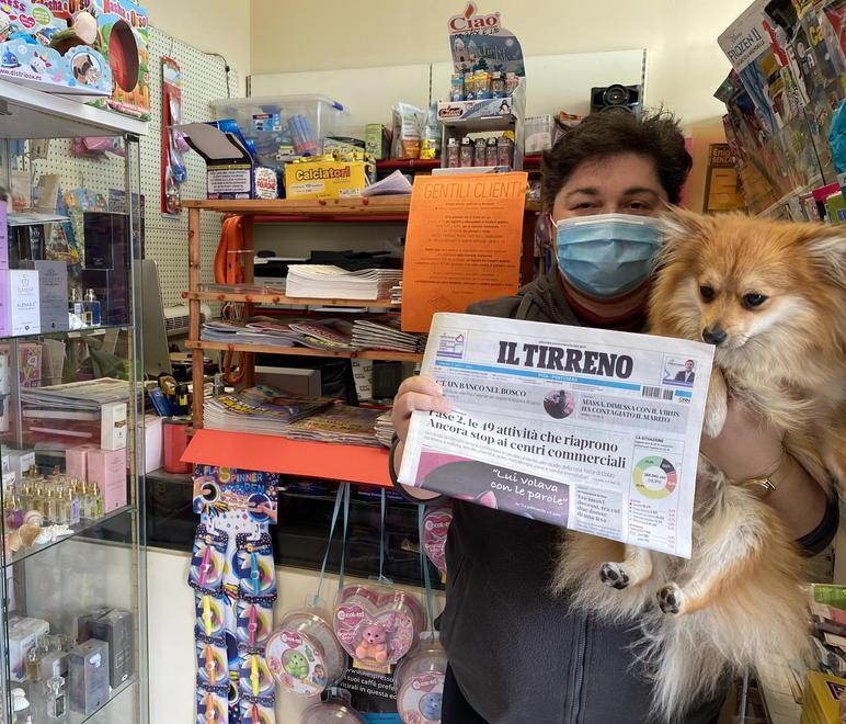Mascherine, edicole pronte alla distribuzione 