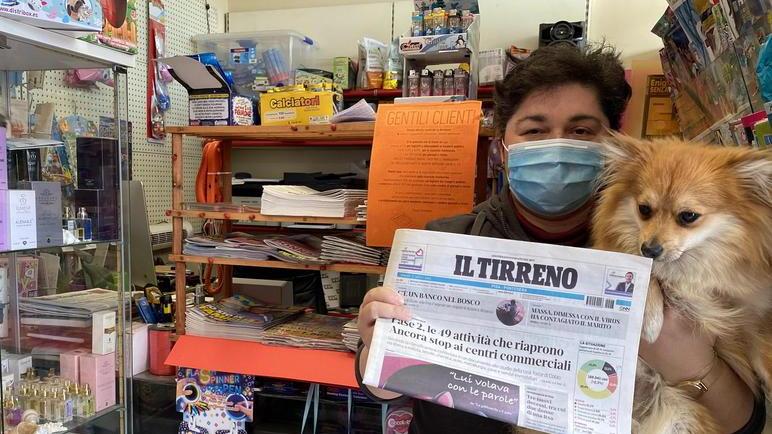 Mascherine, edicole pronte alla distribuzione