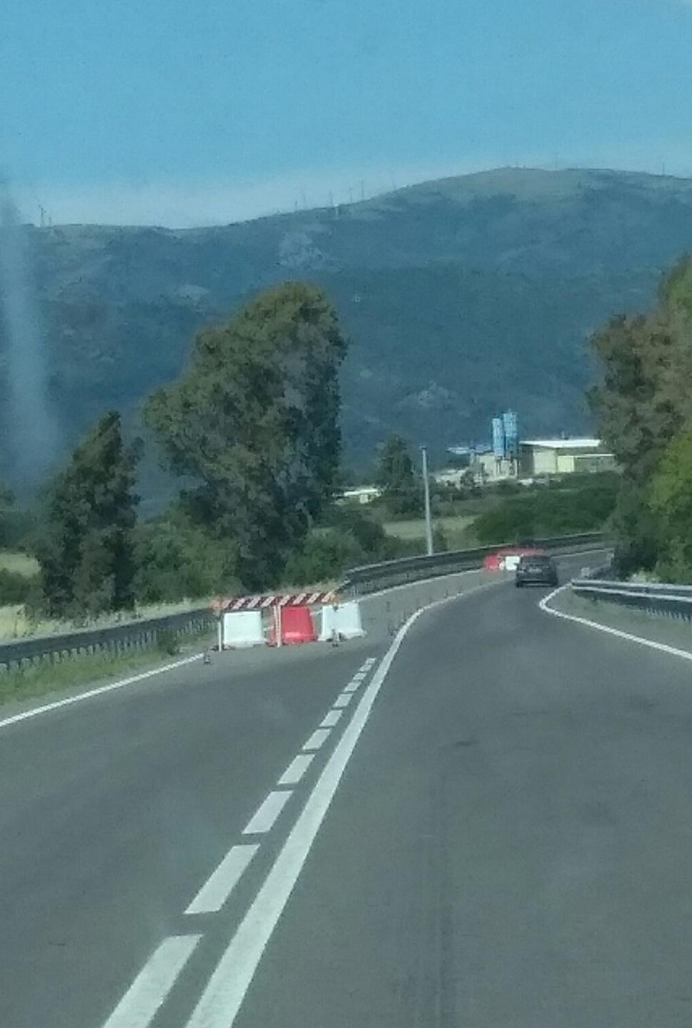 Tempio-Sassari: traffico rallentato da mesi