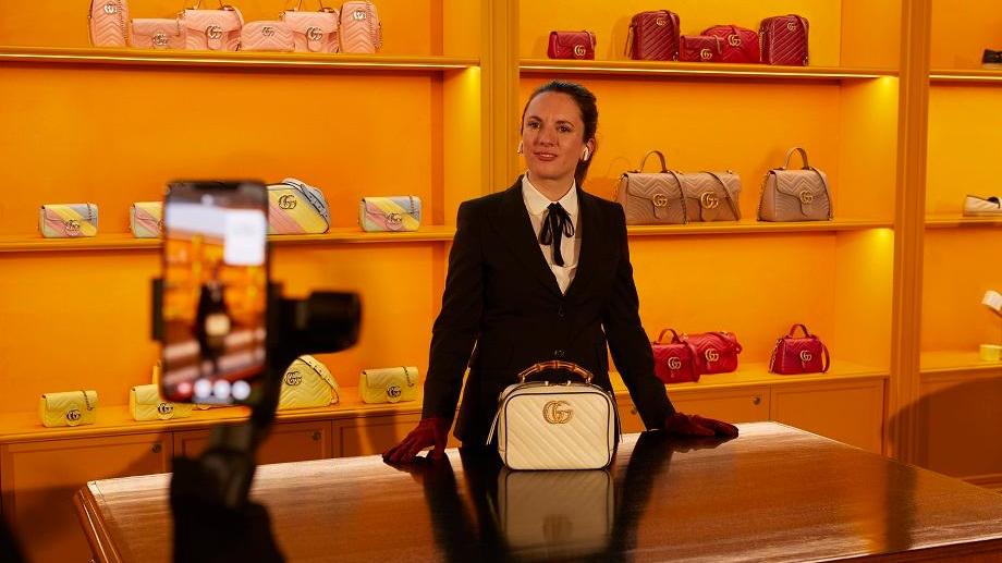 Gucci, video consulenza sui prodotti per i clienti