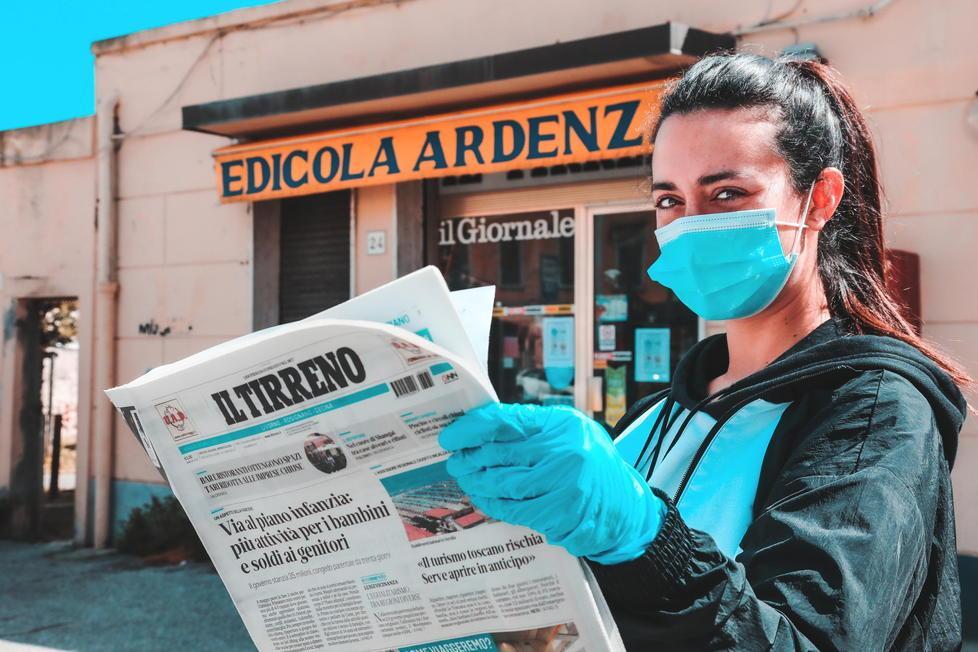 Da venerdì 5 giugno mascherine gratis nelle edicole a Livorno, ecco dove ritirarle