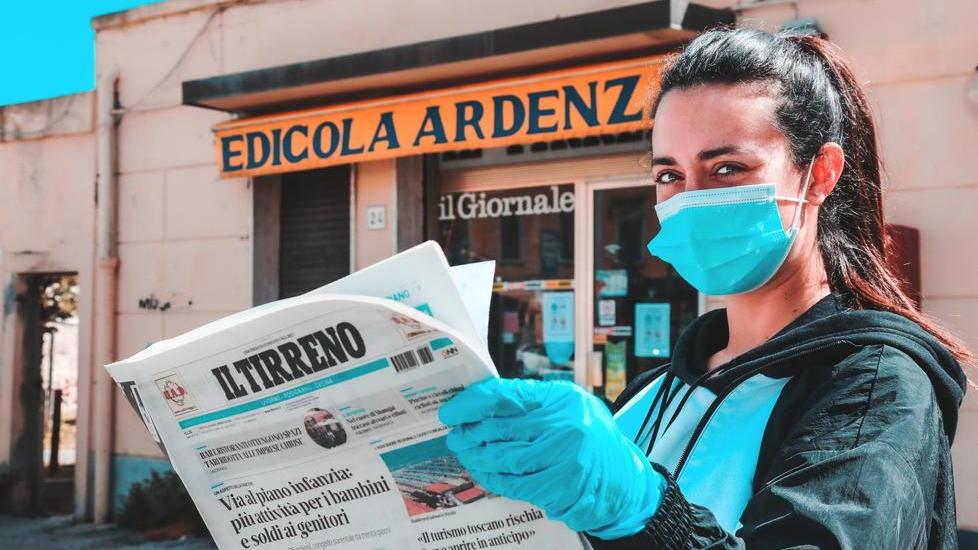 Da venerdì 5 giugno mascherine gratis nelle edicole a Livorno, ecco dove ritirarle