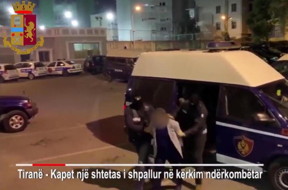 L’arresto a Tirana di Florian Palaj