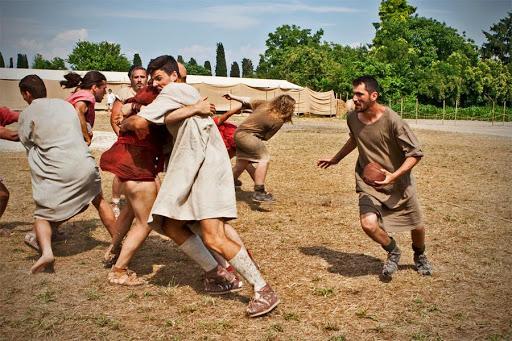 Una partita di Harpastum