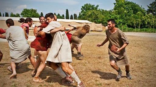 Una partita di Harpastum