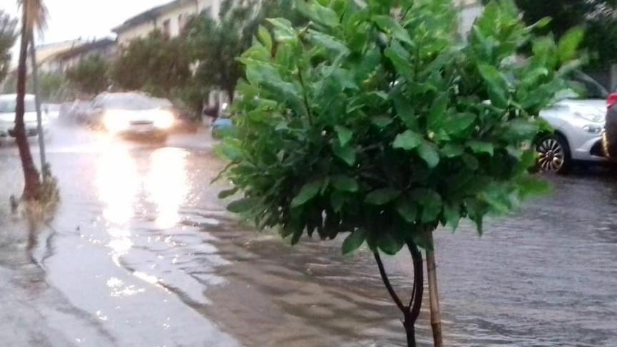 Un temporale manda mezza Viareggio ancora una volta sott’acqua